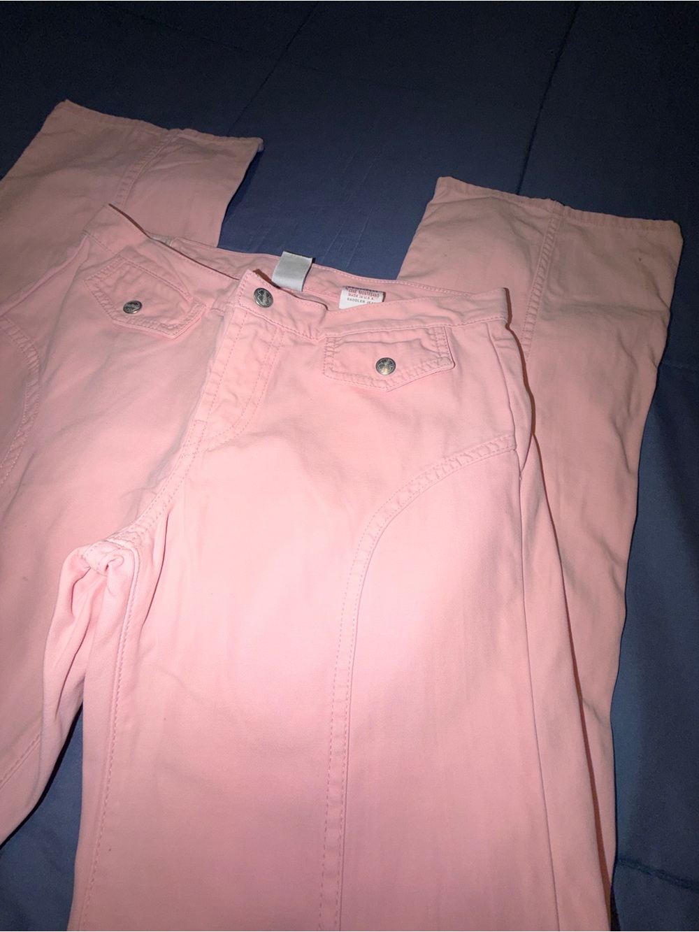 Lucky Brand Peach Pink Skinny Jeans Great details
